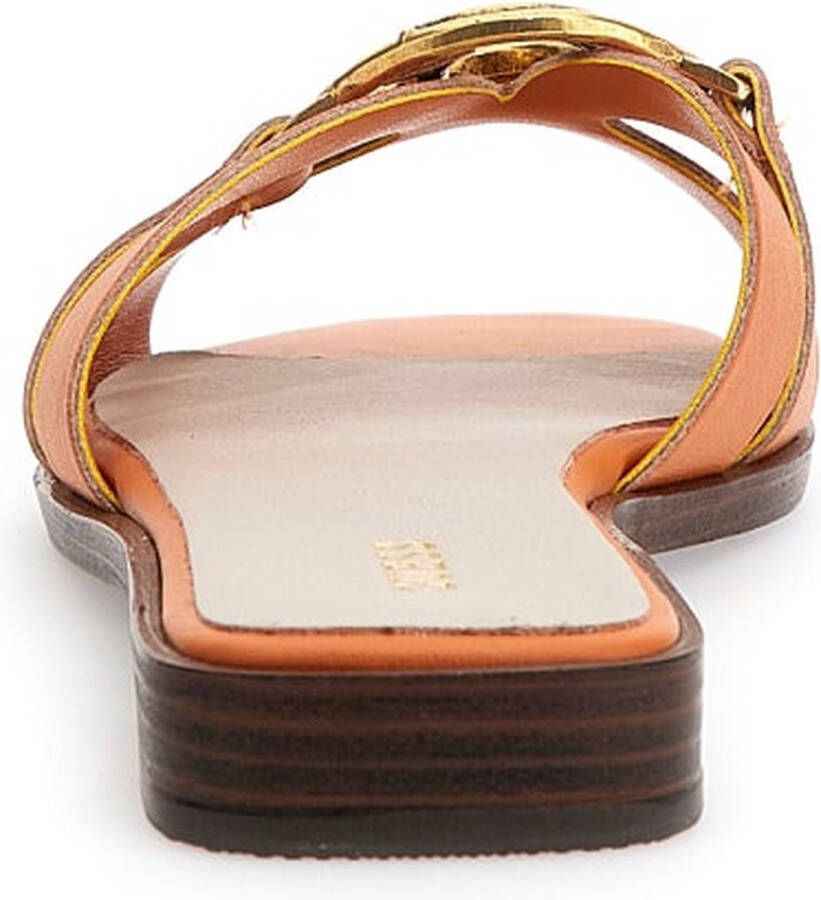 GUESS Symo Slippers Dames Oranje