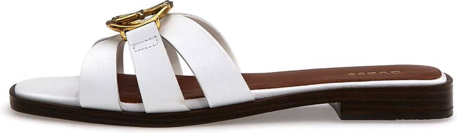 GUESS Symo Slippers Dames Wit