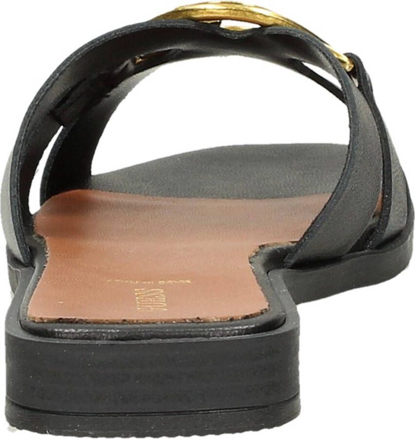 Guess Slippers van leer met labeldetail model 'SYMO' - Foto 15