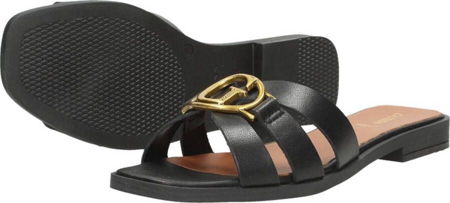 GUESS Symo Slippers Dames Zwart