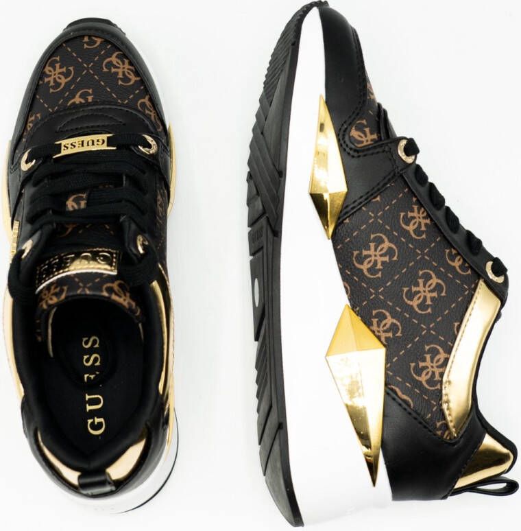 GUESS Tallyn Lage sneakers Dames Bruin