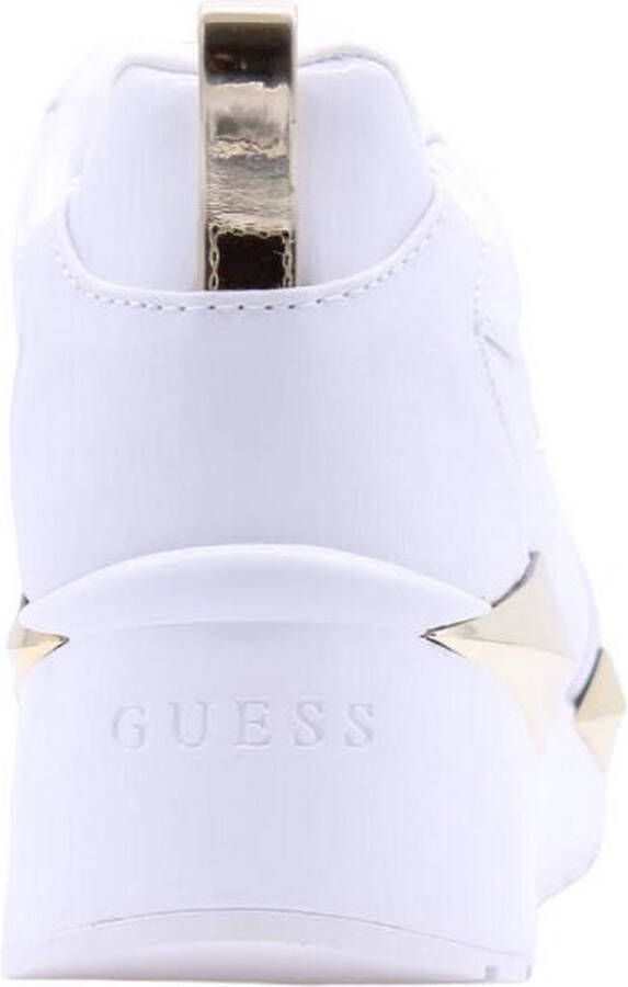 GUESS Tallyn Active Lady Leather Lik Dames Sneakers Wit