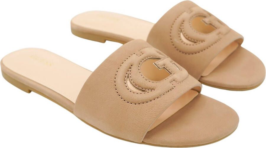 GUESS Tashia Dames Slippers Taupe