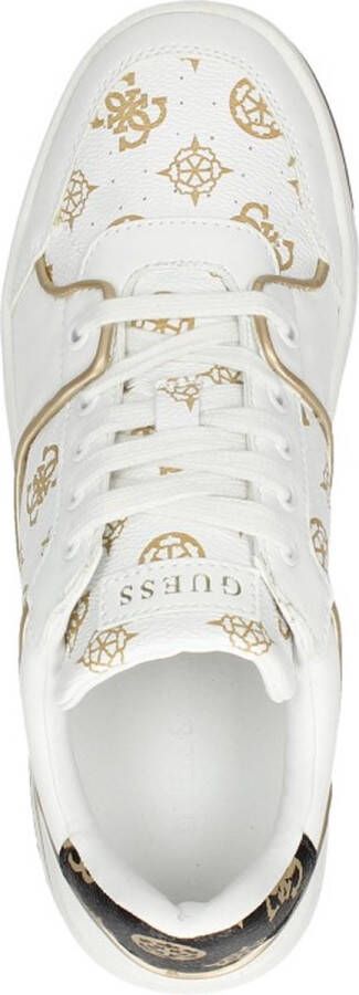 GUESS Tokyo Lage sneakers Leren Sneaker Dames Wit