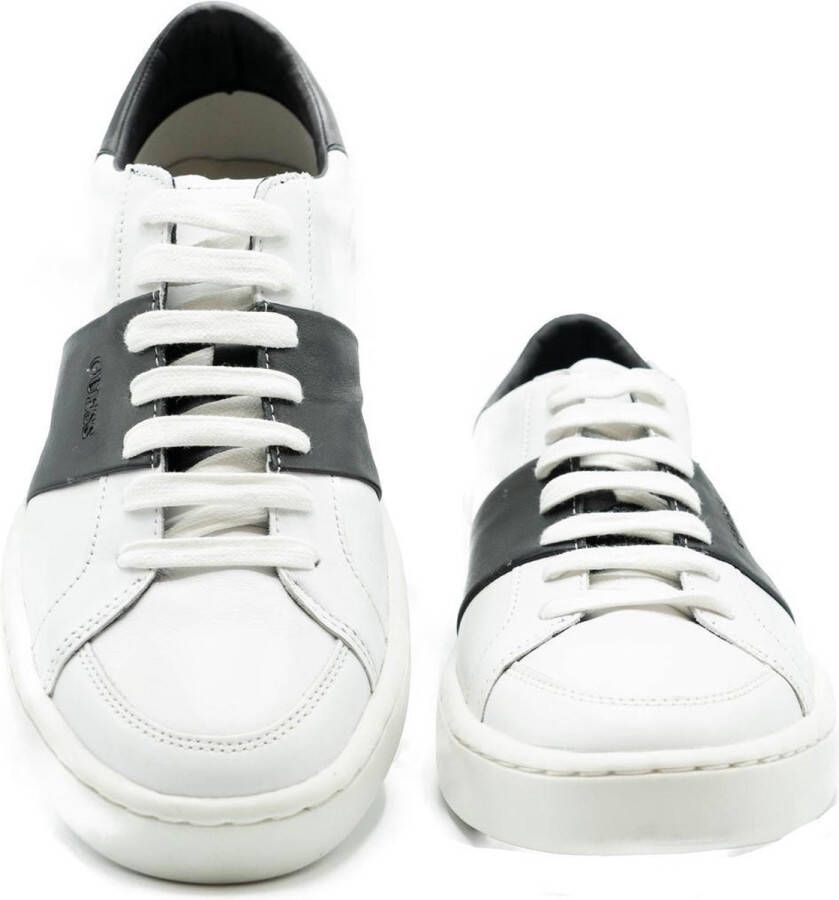 GUESS Verona Stripe Heren Sneakers Wit