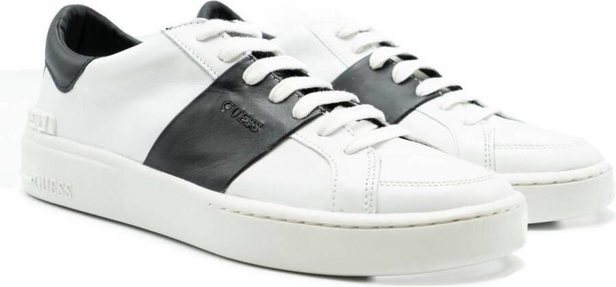 GUESS Verona Stripe Heren Sneakers Wit