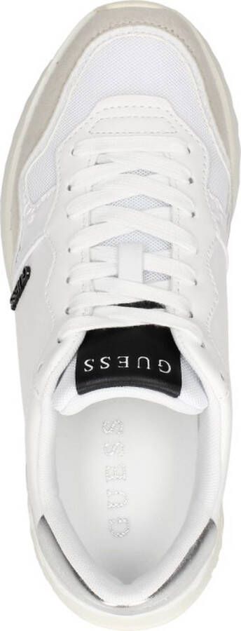 GUESS Vinna Dames Sneakers Laag White Silver