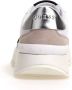 Guess Witte Vienna Sneaker Eco Leer Stof White Dames - Thumbnail 7