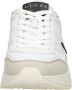 Guess Witte Vienna Sneaker Eco Leer Stof White Dames - Thumbnail 9
