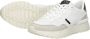 Guess Witte Vienna Sneaker Eco Leer Stof White Dames - Thumbnail 10