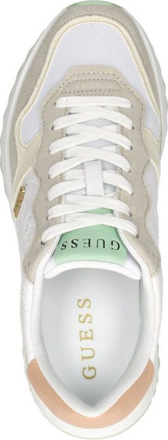 GUESS Vinna Lage Dames Sneakers White Platina