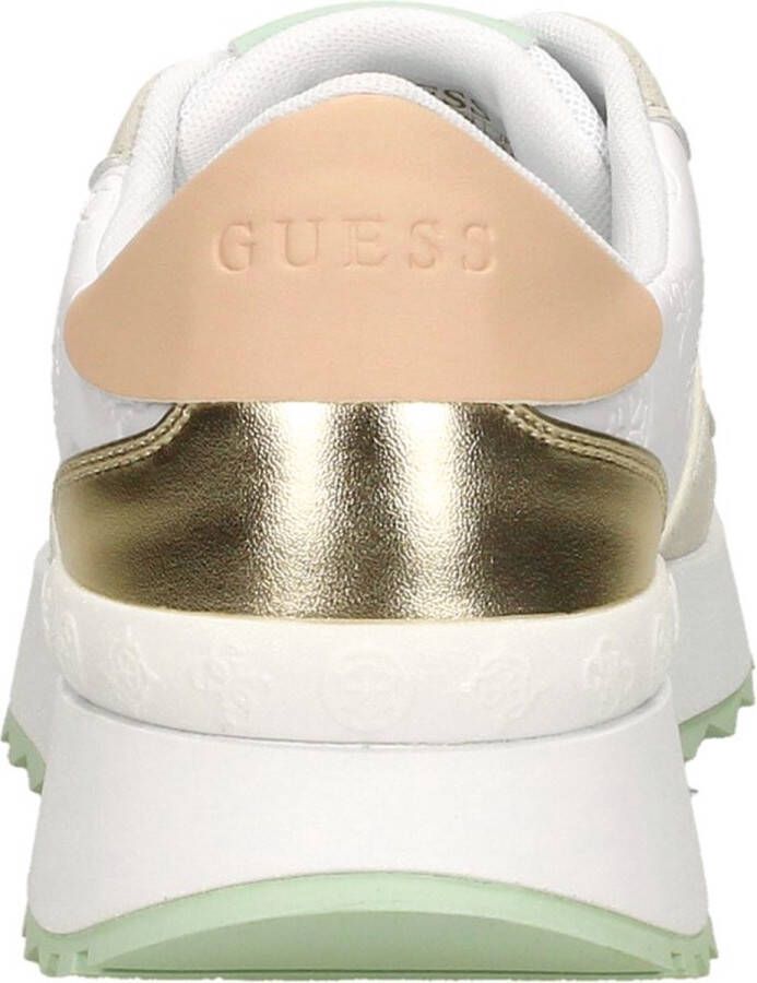 GUESS Vinna Lage Dames Sneakers White Platina