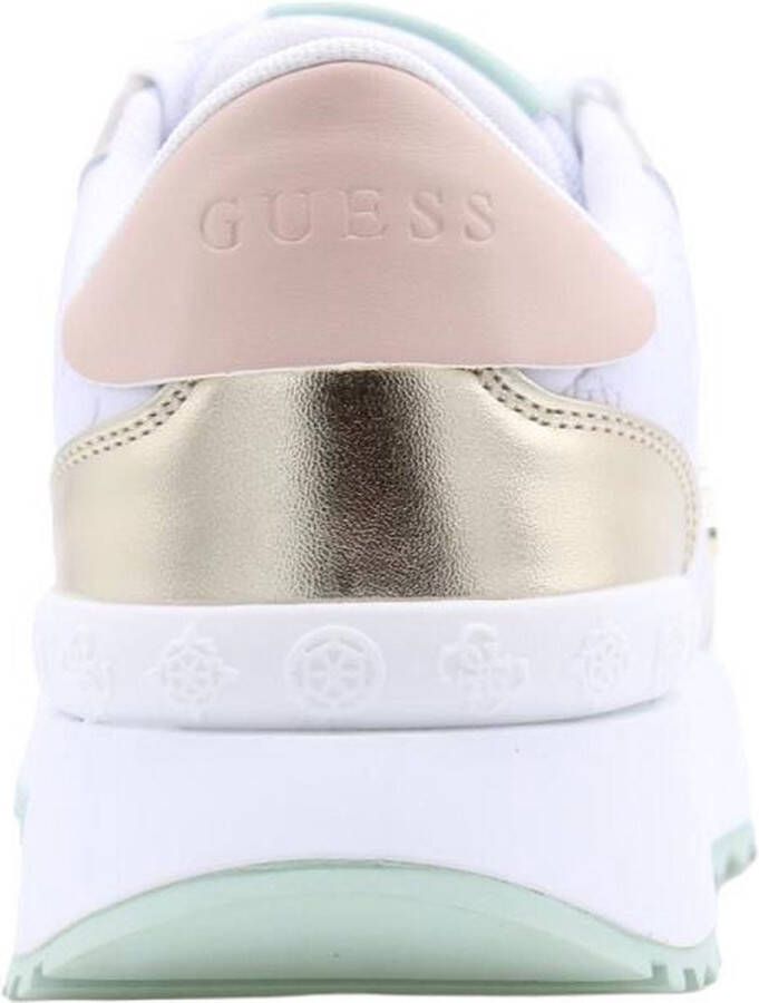 GUESS Vinna Lage Dames Sneakers White Platina