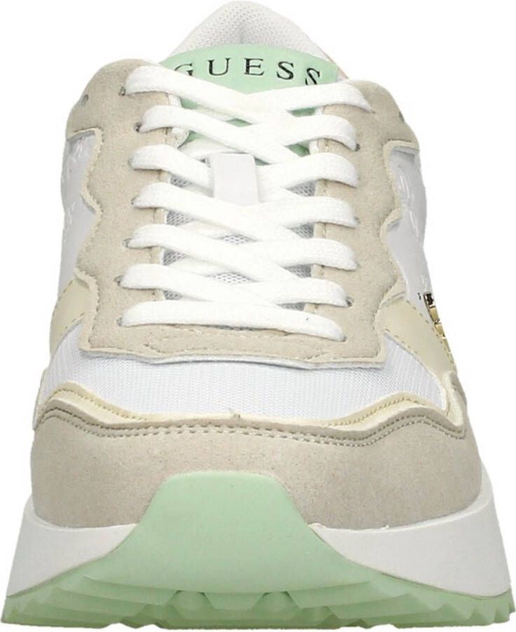 GUESS Vinna Lage Dames Sneakers White Platina