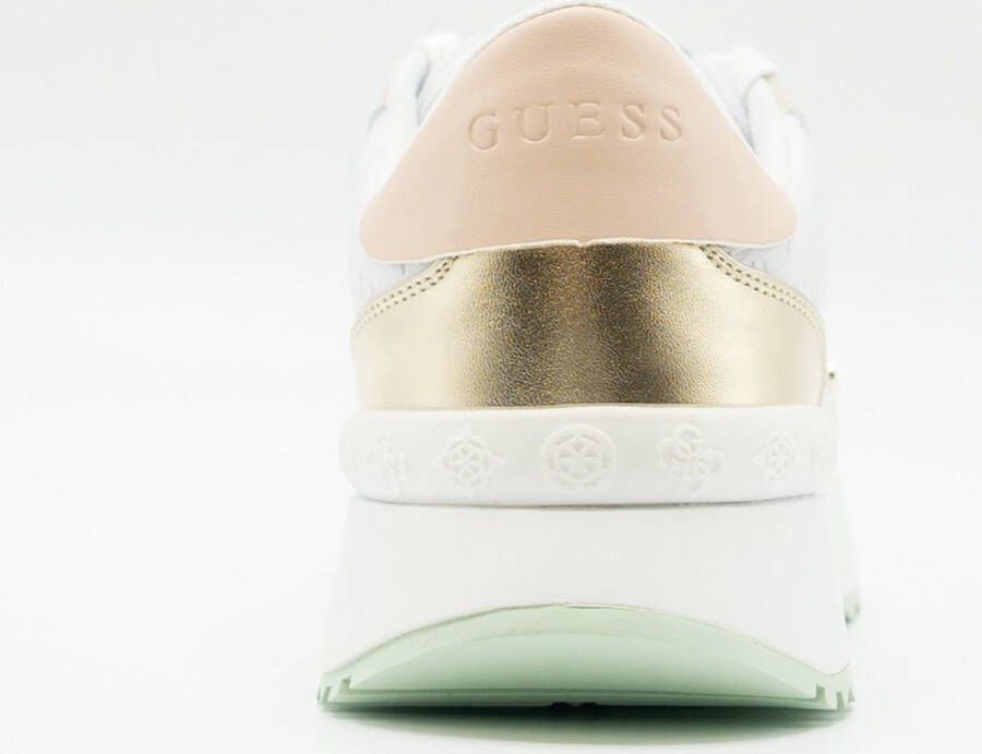 GUESS Vinna Lage Dames Sneakers White Platina