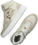 GUESS Vyves Hoge sneakers Leren Sneaker Dames Wit - Thumbnail 15