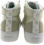 GUESS Vyves Hoge sneakers Leren Sneaker Dames Wit - Thumbnail 10