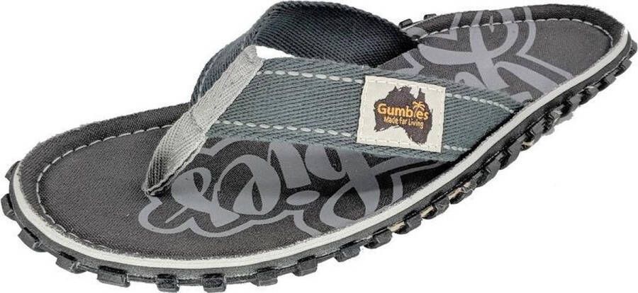 Gumbies Teenslippers Dames Teenslipper Heren Cool Grey