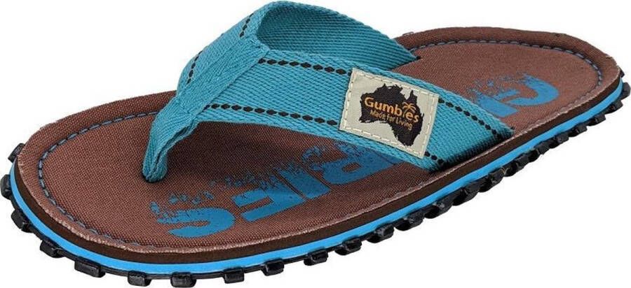 Gumbies Teenslippers Dames Teenslipper Heren Eroded Retro