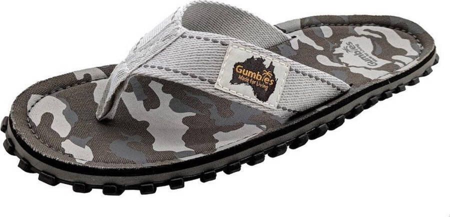 Gumbies Teenslippers Teenslipper Grey Camouflage - Foto 2