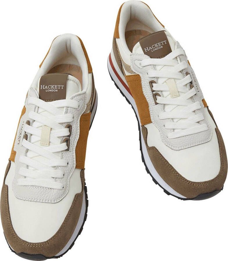 Hackett Telfor Runner II Sneakers Dark Mud Heren