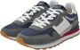 Hackett Telfor Runner Sneakers Navy Heren - Thumbnail 3