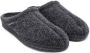 Haflinger Alaska Graphit Pantoffels Uniseks Graphit S28 - Thumbnail 6