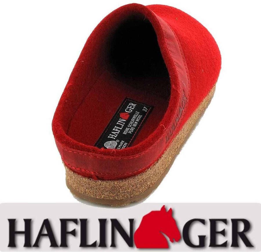 Haflinger Hafflinger schoenen 713001 Grizzly Torben rood - Foto 8