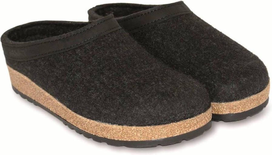 Haflinger Grizzly Torben Pantoffels Pantoffels Graphit - Foto 5