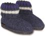 Haflinger Halflinger Sloffen Unisex blauw - Thumbnail 3