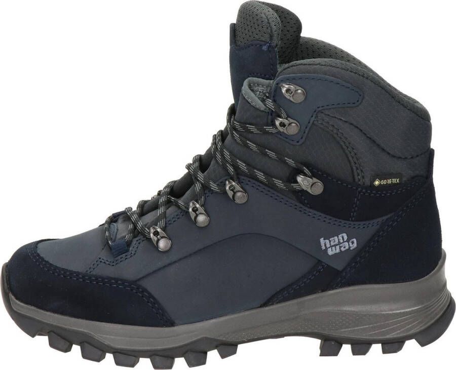 Hanwag Banks GTX Lady Navy_asphalt Schoenen Wandelschoenen Halfhoge schoenen - Foto 4