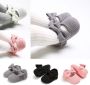 Happy Alpaca Babyschoenen Baby schoentjes Meisje Zomer Sloffen Grijs 0-3 maand 0-6 maanden - Thumbnail 7