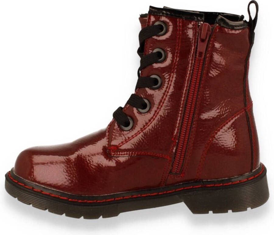 Happy Bee Mode-Mania Meisjes Bottine Bordo BORDEAU - Foto 3