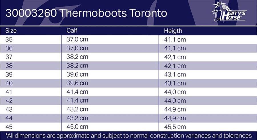 Harry's Horse Thermolaars Toronto Zwart