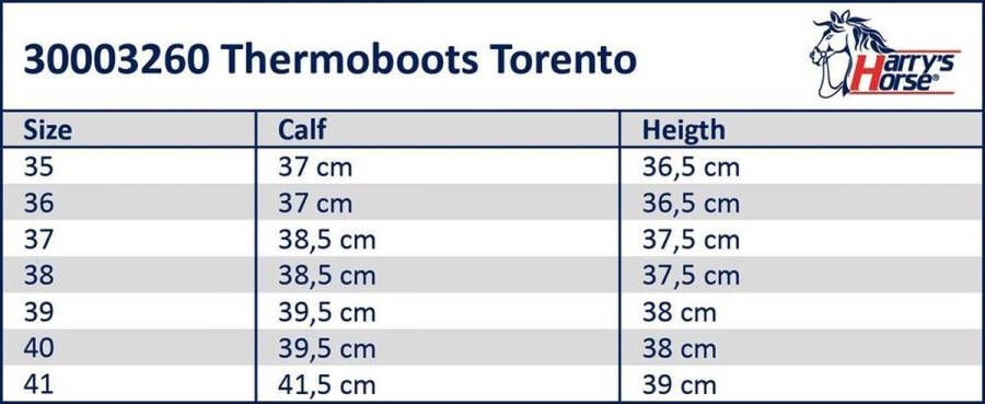Harry's Horse Thermolaarzen Toronto Zwart