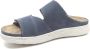 Hartjes 122 1221 Groove slipper H stahlblau Kleur Blauw) - Thumbnail 6