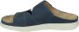 Hartjes 122 1221 Groove slipper H stahlblau Kleur Blauw) - Thumbnail 9