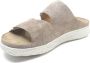 Hartjes 122.1221 30 35.00 Taupe slipper met uitneembaar voetbed wijdte H - Thumbnail 4