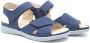Hartjes 132.1116 99 65.65 Blauwe dames sandalen met klittenband sluiting - Thumbnail 4