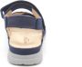 Hartjes 132.1116 99 65.65 Blauwe dames sandalen met klittenband sluiting - Thumbnail 5