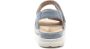 Hartjes 132.1135 34 43.42 Lichtblauwe dames sandalen met klittenband sluiting - Thumbnail 2