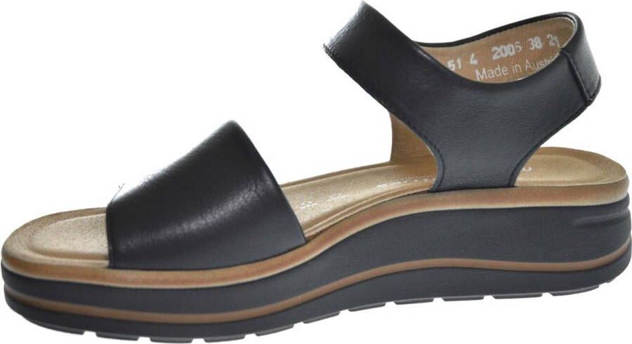 Hartjes 132.2002 10 01.00 H Dames Sandalen Zwart
