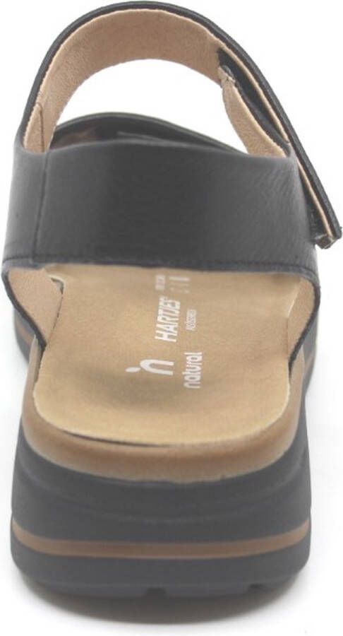 Hartjes 132.2002 10 01.00 H Dames Sandalen Zwart