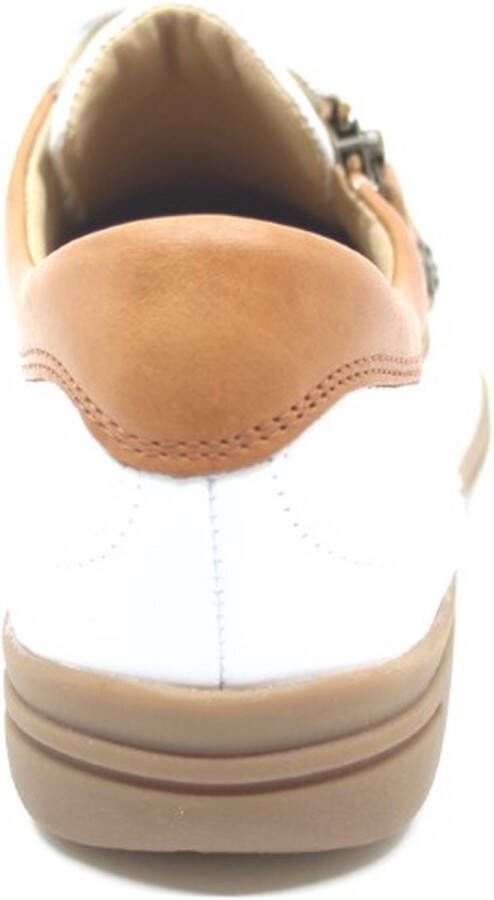 Hartjes 162.0826 99 Dames veterschoenen Wit beige - Foto 3