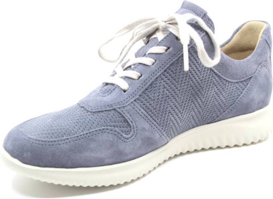 Hartjes 162.1121 34 23.23 Jeansblauwe sneaker wijdte G