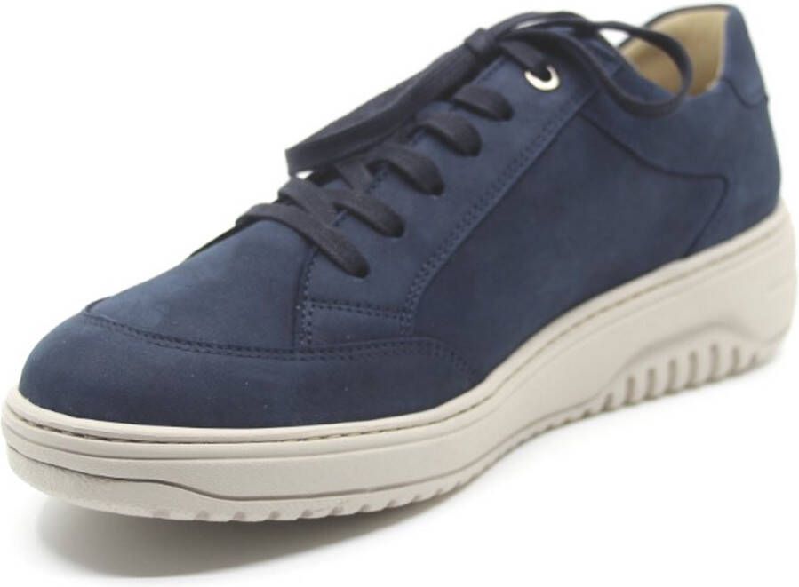 Hartjes 162.1703 20 65.00 Blauwe veterschoenen wijdte K