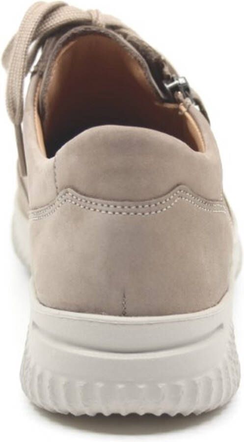 Hartjes 162.1801 20 26.00 Beige veterschoenen wijdte G