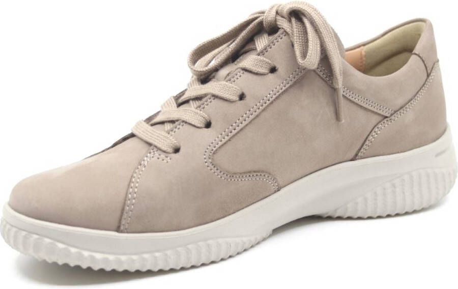 Hartjes 162.1801 20 26.00 Beige veterschoenen wijdte G