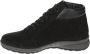 Hartjes 53972~~~~~~~~~~~~~~~~~~~~~~~~~ Hoge sneakersVeterlaarzenDames veterschoenenDames sneakersHalf-hoge schoenen Zwart - Thumbnail 2