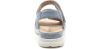 Hartjes 132.1135 34 43.42 Lichtblauwe dames sandalen met klittenband sluiting - Thumbnail 4